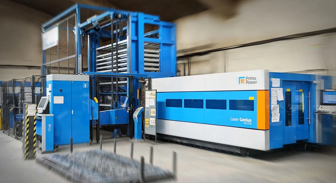 FIBER laser GENIUS LGf 1530/6000W od Prima Power